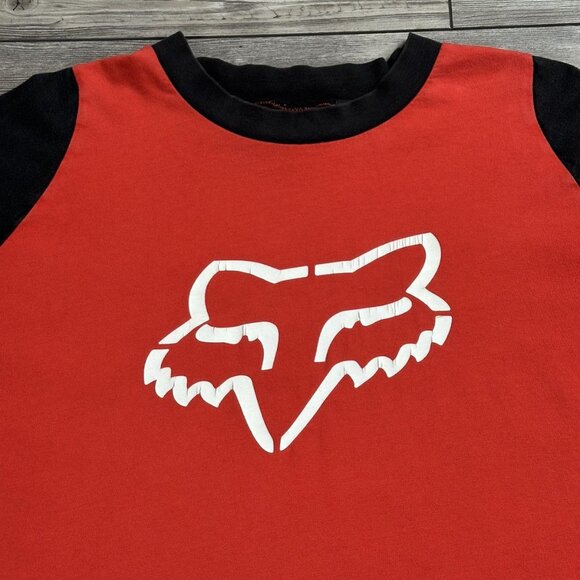 Crazy Vintage Y2K Fox Racing Longsleeve - Picture 2 of 4